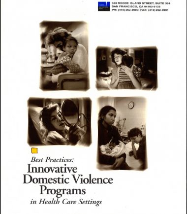 Best Practices for DV Programs 1997 Cover Img
