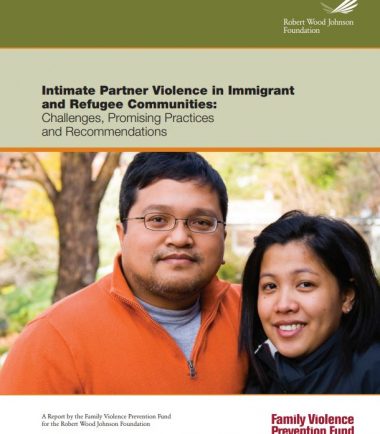 IPV in Immigrant and Refugee Communities Cover Img